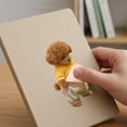 thumbnail image 5 of 3pcs Anti-Scratch Protection Teddy Stickers, 3D Soft Belly Pinch Toys, Silicone Sticker Protector for Car Door & Fridge Door, 5 of 8