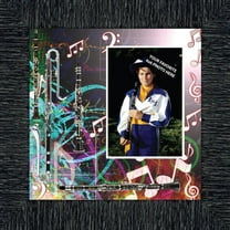 Clarinet, Marching or Concert Band Personalized Picture Frame, 10X10, 3505