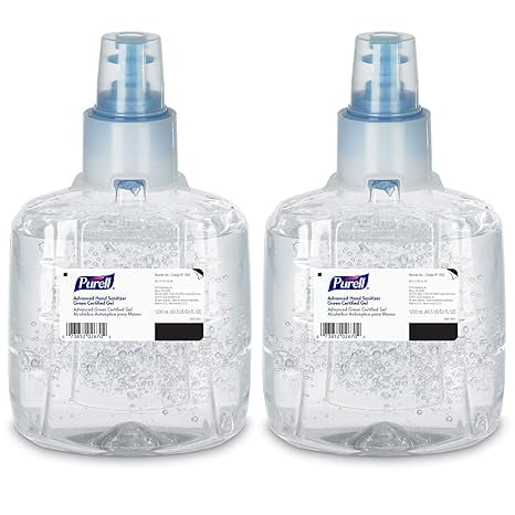 Recambio de gel desinfectante avanzado PURELL LTX-12 de 1200 ml  2pz