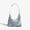LightBlue, variant on Women's PU Hobo Shoulder Bag with Detachable Adjustable Strap, Light Blue