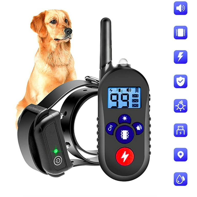 Dog Training Collar Shock Collar for Dogs with Remote 3 Modes
