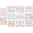 thumbnail image 1 of Nail Art Sticker Rose Flower Stickers for Nail Art 11Pcs Pack, 1 of 3