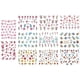 thumbnail image 1 of Nail Art Sticker Rose Flower Stickers for Nail Art 11Pcs Pack, 1 of 3