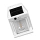 thumbnail image 4 of Outdoor Solar Tungsten Wall Light 1800mAh Waterproof Motion Sensing Exterior Wall Mount Lighting for Yard Wall Decor White, 4 of 5