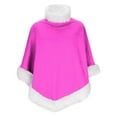 thumbnail image 6 of Cavosen Winter Shawl Fleece Elegant Wraps Solid Soft Thicken Warm Scarves Versatile Bridesmaid Wedding Fall Everyday Wear, 6 of 6