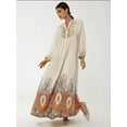 thumbnail image 4 of Printed Long Sleeve Viscose Maxi Dress, 4 of 6