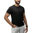 thumbnail image 3 of X RAY JEANS Mens Basic Crewneck Short Sleeve T-Shirt, Black, S, 3 of 6