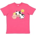 thumbnail image 3 of Inktastic Fun Farm Animals- cow, pig, chick Youth T-Shirt, 3 of 5