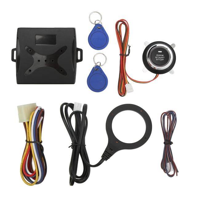 Kit de encendido Push to Start, botón de arranque del motor Push to Start para automóvil Sistema de arranque sin llave Sistema de botón de arranque Rendimiento de primera categoría