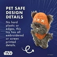 thumbnail image 2 of Star Wars Dog Toy Ewok Plush Figure | Large Dog Toy, Soft and Plush Dog Toy, Cute and Squeaky Dog Chew Toy | Star Wars Toy for Dogs Ewok Stuffed Animal, 12 Inch, 2 of 6