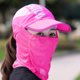thumbnail image 4 of Naiovety Sombrero de protección de 360 ​​grados, gorra de protección solar plana para el cuello de la cara, sombrero a prueba de viento para Deportes acuáticos Rosa roja Naiovety OD2671-04B, 4 of 6