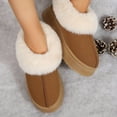 thumbnail image 5 of Women Slippers & Ankle Moccasin Boots Waterproof Anti-Slip Thick Sole Indoor Warm Snow Boots, 5 of 5