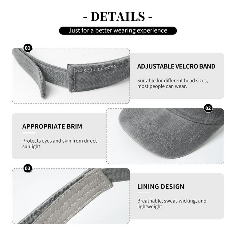 Palworld Sport Hat Sun Cap Visor Hats Cotton Ball Caps Empty Top