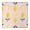 White, variant on Waterproof Squre Tablecloth Fitted with Elastic Edge, Desert Cactus Art and Watercolor Cactus Prints, Durable Vinyl with Backing for Indoor and Outdoor Use