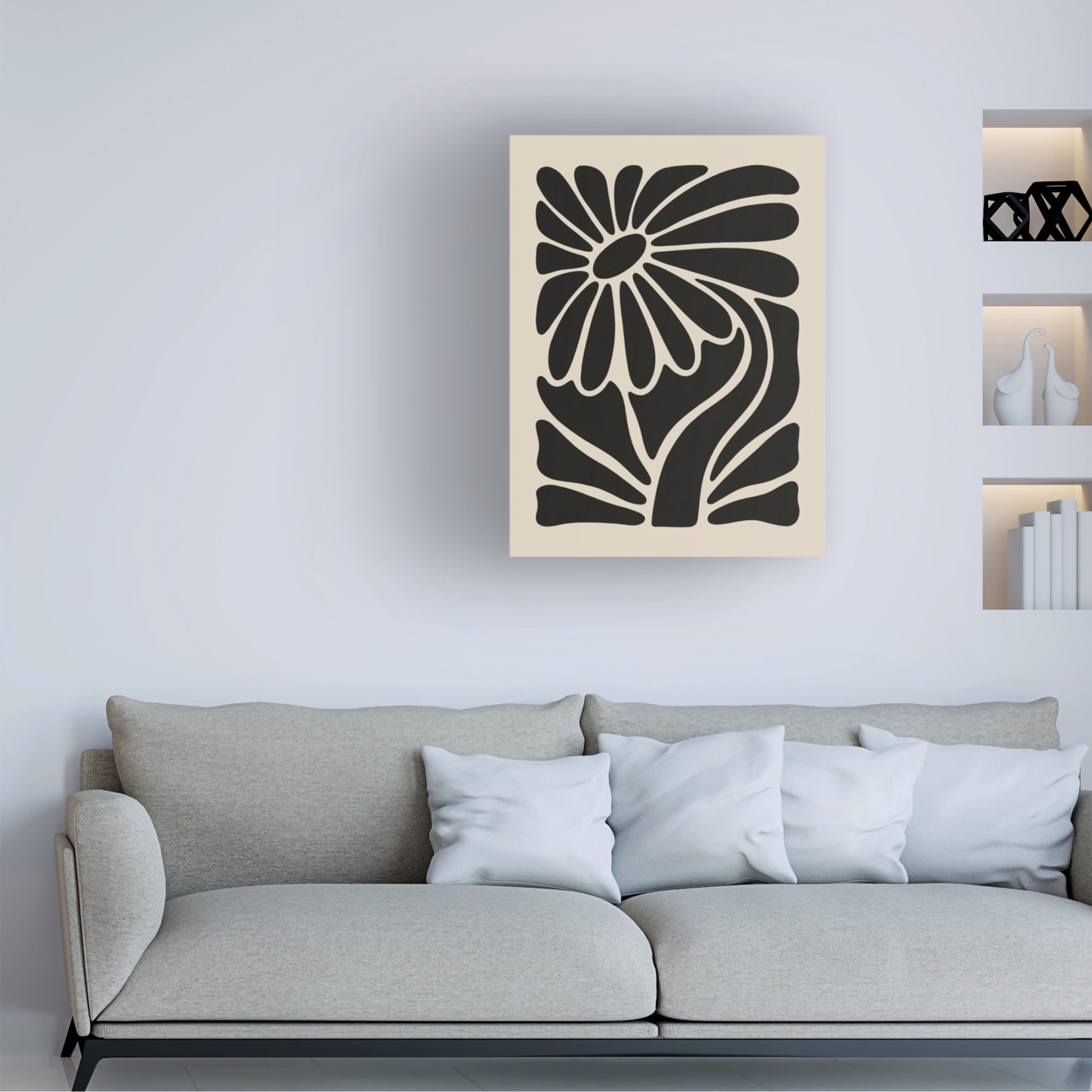 Canvas Wall Art - LivinLi 'Spring' Wall Art for Living Room, Bedroom, or Office Décor by Trademark Fine Art - 18 x 24 Inches