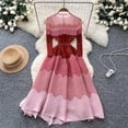thumbnail image 3 of Bouncy Dresses for Women Church Elegance Pearl Midi Dress, One Size, 3 of 5