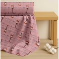 thumbnail image 4 of Soimoi Pink Cotton Poplin Fabric Notes & Guitar Musical Instrument Printed Craft Fabric by the Yard 56 Inch Wide, 4 of 7