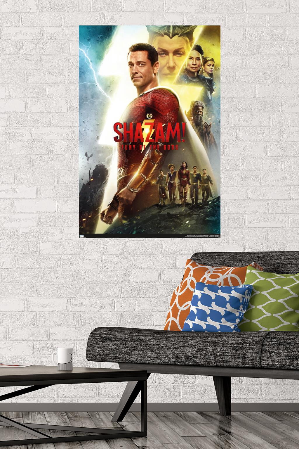 DC Comics Movie Shazam! Fury of the Gods - One Sheet Wall Poster, 22.375" x 34"