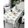 thumbnail image 6 of Green Palm Trees Table Cloth, Waterproof Tablecloth for Rectangle Tables, Country Summer Botanical Tropical Plants Reusable Washable Fabric Table Cover for Restaurant Kitchen Dining Tables 60"x120", 6 of 9