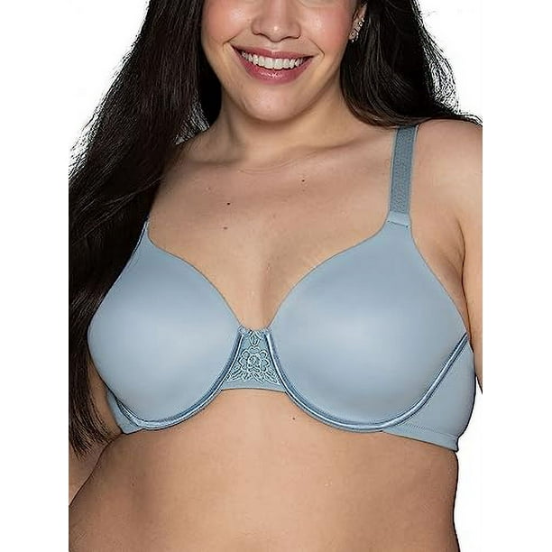 Vanity Fair Women's Full Figure Beauty Back Smoothing Bra (40B-42H),  Underwire - Seaside Mist, 40C