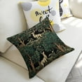 thumbnail image 5 of forest deer Linen toss pillowcase decoration pillowcase gifting preferred 20x20 inch cushion cover sofa pillowcase sofa bedroom living room car, 5 of 8