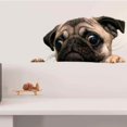 thumbnail image 3 of 20x30CM Cute Pooch Snails Pattern Wall Sticker Funny wall sticker PVC PVC Material Non-toxic Wall Decal for Home Decoration, 3 of 7