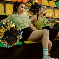 Raindrops 1Pack Cheerleading Pom Poms for Matches 5 Inches