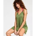 thumbnail image 4 of Juniors' Knotted Tank Cover-Up Dress Vineyard Green S, 4 of 4