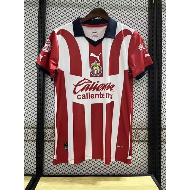 Camiseta De Fútbol Tailandesa 23 24 Chivas Home Red Soccer Jersey 2023 2024