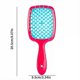 thumbnail image 2 of 2pcs/set Vibrant Detangling Brush Set - Gentle, Anti-Static, Vented Hollow Out Design for Effortless Hair Combining, Styling and Massage - Suitable fo, 2 of 3