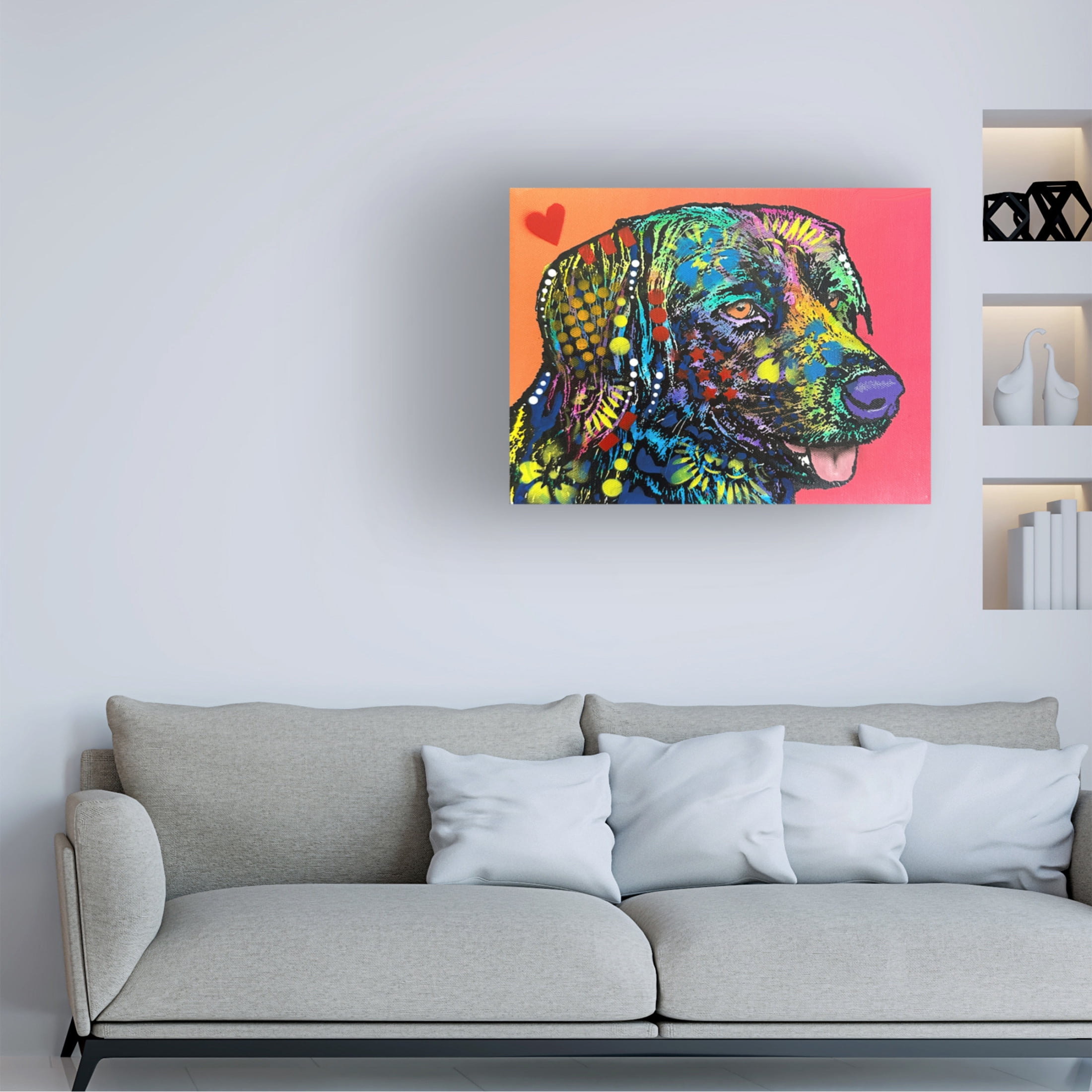 Canvas Wall Art - Dean Russo- Exclusive 'Loving' Wall Art for Living Room, Bedroom, or Office Décor by Trademark Fine Art - 32 x 24 Inches