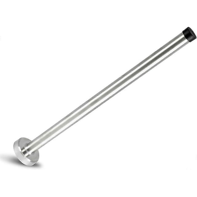 12 Inch Wall-mounted Door Stopper, Extra Long Door Stop, Heavy Duty Stainless