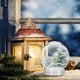 thumbnail image 3 of 12 bolas de nieve de plástico transparente con tapón de rosca para manualidades, rellenables para niños y adultos, ideales para decoraciones de invierno y fiestas, 270 ml, 3 of 6