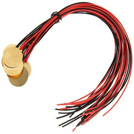 Symkmb 12Pcs Piezo Pickup Transducer Prewired - 27mm Contact Microphone ...