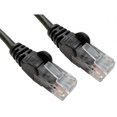 thumbnail image 1 of 0.25m BLACK Network Cable / CAT5e (enhanced) / RJ45 / Ethernet/Patch/LAN/Router/Modem / 10/100, 1 of 1