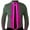 Pink, variant on LED Tie, LED Light Up Necktie Luminous Light up Tie Neon LED Ties Cool Novelty Neck Tie for Party