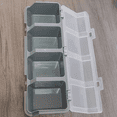 thumbnail image 7 of Michellecmm  4 Grids Organizer Box Plastic Bead Containers Small Parts Organizer, 7 of 7