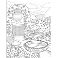thumbnail image 4 of Stress Relief Coloring Book for Adults (Paperback), 4 of 10