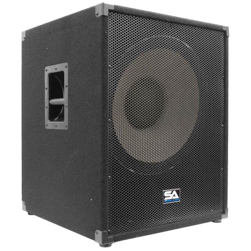 walmart powered subwoofer