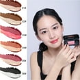 thumbnail image 4 of Perfect Dual Color Eyeshadow,New Two Color Eye Shadow Plate Waterproof Eyeshadow,Portable Two Tone Eyeshadow,Highly Pigmented Powder Eyeshadow Exquisite Glitter (#6), 4 of 7