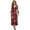 Christmas Tree Snowflake, variant on Plus Size Dresses for Women Elk Cherry Blossom Printed Maxi Dresses Long Sleeve A Line Dress V Neck Midi Dress with Pockets, 3XL