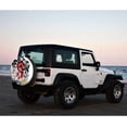 thumbnail image 5 of Colorful Dragon Spare Tire Cover Flower Tattoo Japanese Dragon and Fish Fighting Doodle Style Weatherproof Universal Wheel Protectors Camper Tire Covers for Trailer Rv Travel, 5 of 10