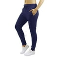 thumbnail image 4 of Womens Relaxed Fit Spring French Terry Joggers Lounge Sweatpants (M-2XL), 4 of 9
