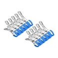 thumbnail image 4 of 10Pcs Windproof Pools cover Clip Stainless Steel Hanger Spring Clamps Fasteners with Plastic Handles Easy to Use, 4 of 8