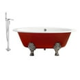 thumbnail image 2 of Cast Iron Tub, Faucet and Tray Set 65" RH5441GLD-CH-140, 2 of 3