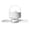 A002- White, variant on Camping Tent Fan, Portable Fan for Camping, Rechargeable Camping Fan, Hanging Tent Fan, 10X4X3.5 in Compact Portable Ceiling Fan for Tent with Integrated Top Carry Handle for Easy