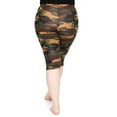 thumbnail image 3 of Stretch Is Comfort Women's Plus Size Knee Length Leggings| Adult X-Large - 7x, 3 of 5