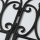 thumbnail image 3 of Valla Decorativa De Plástico Negro Para Jardín, 5 Uds. Kearding  HA037460-00, 3 of 6