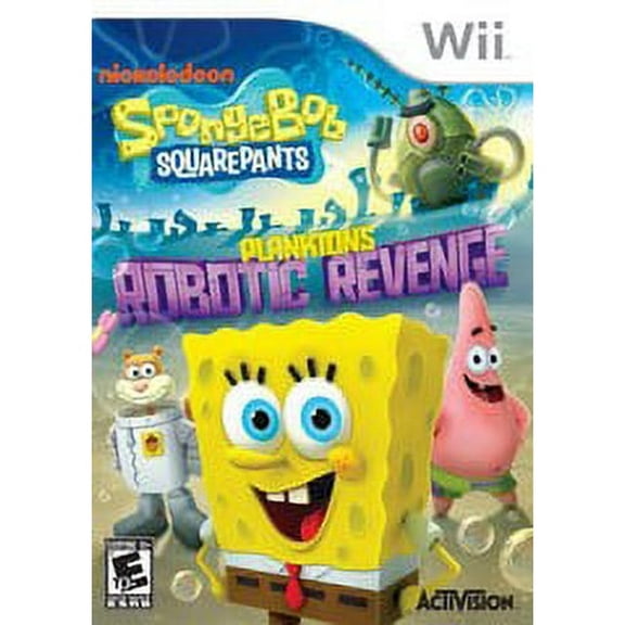 Pre-Owned Spongebob Planktons Robotic Revenge - Nintendo Wii