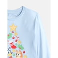 thumbnail image 2 of Bluey Baby and Toddler Girls Holiday Graphic Tee with Long Sleeves, Sizes 12M-5T, 2 of 3
